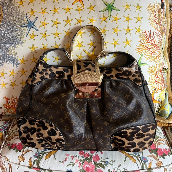 Louis Vuitton Bags Vintage Louis Vuitton Monogram Leopard Polly
